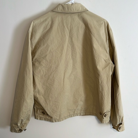 RALPH LAUREN POLO khaki full zip jacket - Picture 2 of 4